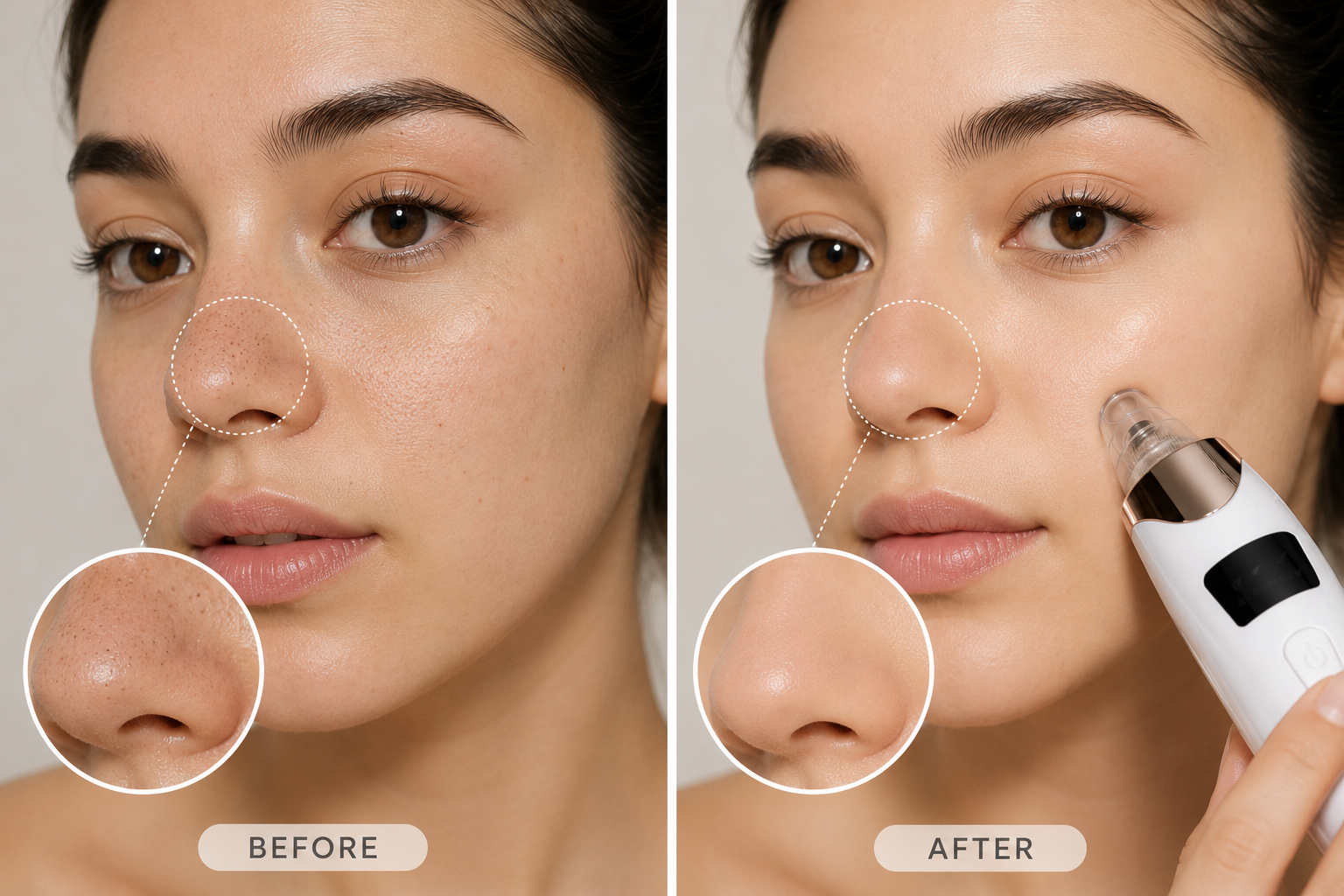 Luvoraz™ Pore Perfect Blackhead Remover Vacuum | Deep Pore Cleansing & Skin Care Device